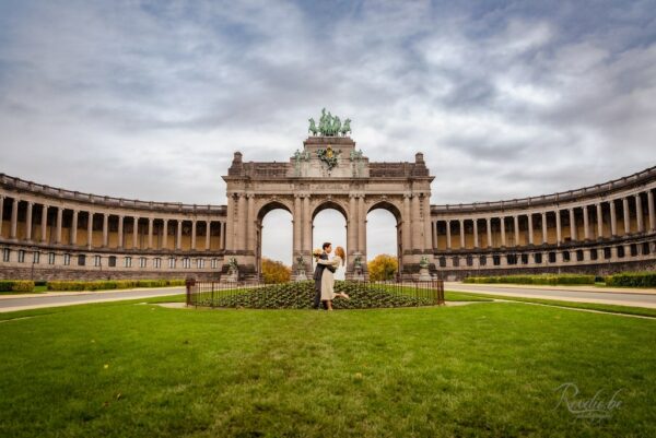 Mariage au Cinquantenaire, Bruxelles