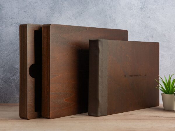 Album élégance bois 15x20cm